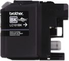 Brother Genuine Standard Yield Black Ink Cartridge, LC101BK, Replacement Black Ink, Page Yield Upto 300 Pages, LC101