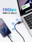 UGREEN USB to USB C Adapter 10Gbps,2 Pack USB C to USB Adapter USB C 3.2 Gen 2 Male to USB A Female Adapter Compatible with iPhone 15 Pro/Samsung/MacBook Pro/Air/iPad Pro,Thunderbolt 4/3,Gray