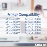 Brother Ink Refills, Black (LC2032PKS)