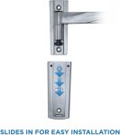 Mount-It! RV TV Mount, Lockable Full Motion TV Wall Mount Designed Specifically for RV or Mobile Home Use Single Arm Tilting and Swiveling 42 Inches Max, 33 Lb Capacity, VESA 200 Compatible