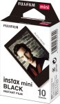 FUJIFILM Instax Mini Black Film – 10 Exposures