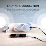 Belkin SoundForm Mini – Wireless Bluetooth Headphones for Kids with Built in Microphone – On-Ear Earphones for iPhone, Fire Tablet & More – White w/Case