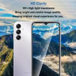 Natbok 2 Pack Compatible with Samsung Galaxy A15 5G/4G Screen Protector,Full Coverage 9H Tempered Glass Film,HD Clear Scratch Resistant,Bubble-Free for Galaxy A15 Screen Protector