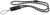 Garmin Quick Release Lanyard, Standard Packaging,Black/Grey,Black/ Grey, Medium