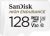 SanDisk 128GB High Endurance Video MicroSDXC Card with Adapter for Dash Cam and Home Monitoring systems – C10, U3, V30, 4K UHD, Micro SD Card – SDSQQNR-128G-GN6IA