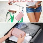 Fintie Carrying Case for Nintendo 2DS XL/New 3DS XL LL, Protective Hard Shell Portable Travel Cover Pouch for New 3DS XL LL/New 2DS XL Console with Slots for Games & Inner Pocket (Rose Gold)