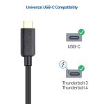 Cable Matters USB C to USB B 3.0 Cable 3.3 ft (USB C to USB Type B 3.0, 3.0 USB B to USB C), Black