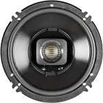 Polk Audio DB652 DB+ Series 6.5″ Coaxial Speaker for Car & Marine, 2-Way Boat & Car Audio Speaker, 40-22kHz Frequency Response, Polypropylene Woofer Cone & 3/4″ Silk Dome Tweeter, Black
