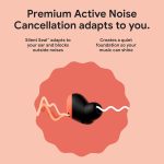 Google Pixel Buds Pro – Noise Canceling Earbuds – Up to 31 Hour Battery Life with Charging Case – Bluetooth Headphones – Compatible with Android – Fog