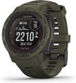 Garmin Instinct, Rugged Outdoor Smartwatch with Solar Charging Capabilities and Tactical Features, Built-in Sports Apps and Health Monitoring, Moss Green