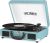 Victrola Vintage 3-Speed Bluetooth Portable Suitcase Record Player with Built-in Speakers | Upgraded Turntable Audio Sound| Includes Extra Stylus | Turquoise, Model Number VSC-550BT-TQ