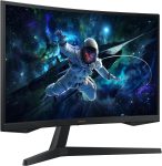 SAMSUNG 27-Inch Odyssey G55C Series QHD 1000R Curved Gaming Monitor, 1ms(MPRT), HDR10, 165Hz, AMD Radeon FreeSync, Eye Care, LS27CG552ENXZA, 2024