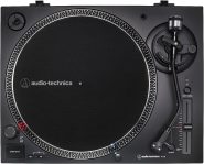 Audio-Technica AT-LP120XUSB-BK Direct-Drive Turntable (Analog & USB), Fully Manual, Hi-Fi, 3 Speed, Convert Vinyl to Digital, Anti-Skate and Variable Pitch Control Black