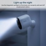 Arlo Ultra 2 Spotlight Camera – Add-on – Wireless Security, 4K Video & HDR, Color Night Vision, Wire-Free, Requires a SmartHub or Base Station sold separately, White – VMC5040-200NAS