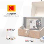 KODAK Ultra Mini Portable Projector | HD LED DLP Rechargeable Pico Projector – 100” Display – Includes Soft Case