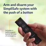 SimpliSafe KeyFob – Arm and Disarm Remotely – Built-in Panic Button – Compatible with SimpliSafe Home Security System – Latest Gen