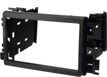 Scosche FD3090B Compatible with Select 1995-2016 Ford, Mercury, Lincoln and Mazda Double DIN & DIN+Pocket Dash Kit Black