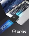 HP S750 512GB SATA III 2.5 Inch PC SSD, 6 Gb/s, 3D NAND Internal Solid State Hard Drive Up to 560 MB/s – 16L53AA#ABA