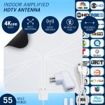 Winegard WGDFL5500A FlatWave Amplified Indoor HDTV Antenna
