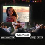 RCA DVD PROJECTOR WITH SPEAKER BUILT IN – Mini Portable Projector with Bluetooth – Indoor/Outdoor Projector and Screen Package – HDMI/AV/VGA/Micro SD Compatible – Quiet Fan System – 1920×1080 Res