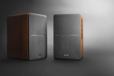 Edifier R1280DB Powered Bluetooth Bookshelf Speakers – Optical Input – Wireless Studio Monitors – 4 Inch Near Field Speaker – 42w RMS – Wood Grain