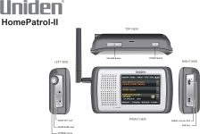Uniden HomePatrol-2 Color Touchscreen Scanner with TrunkTracker V/S/A/M/E, APCO P25, Emergency Alerts – Covers USA and Canada