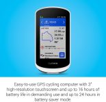 Garmin Edge® Explore 2, Easy-To-Use GPS Cycling Navigator, eBike Compatibility, Maps and Navigation, with Safety Features