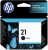 HP 21 Black Ink Cartridge | Works with HP DeskJet D1300, D1400, D1500, D2300, D2400, F300, F2100, F2200, F4100, 3900; OfficeJet J3600, 4300; PSC 1410; Fax 1250, 3180 Series | C9351AN