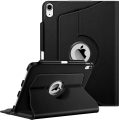 Fintie Rotating Case for iPad 10th Generation 10.9 Inch Tablet (2022 Model) with Pencil Holder – 360 Degree Rotating Protective Stand Cover with Auto Sleep/Wake, Black