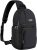 MOSISO Camera Sling Bag, DSLR/SLR/Mirrorless Camera Case Shockproof Photography Camera Backpack with Tripod Holder & Removable Modular Inserts Compatible with Canon/Nikon/Sony/Fuji, Black