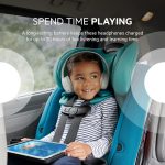 Belkin SoundForm Mini – Wireless Bluetooth Headphones for Kids with Built in Microphone – On-Ear Earphones for iPhone, Fire Tablet & More – White w/Case