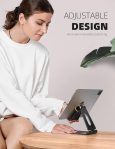 Lamicall Adjustable Phone Tablet Stand, Playstand for Switch, Foldable Desk Holder Dock, Compatible with iPad Mini, 9.7” iPad Pro Air, Phone 12 Mini 11 Pro Xs Xs Max Xr X 8 7 6 6s Plus SE (4-10”)