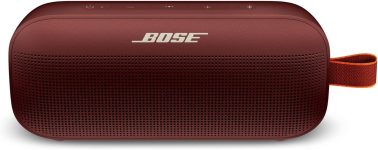 Bose SoundLink Flex Bluetooth Speaker, Portable Speaker with Microphone, Wireless Waterproof Speaker for Travel, Outdoor and Pool Use, Carmine Red