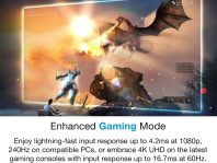 Optoma UHD35STx Short Throw True 4K UHD Gaming and Home Entertainment Projector 3,600 Lumens for Lights-On Viewing 240Hz Refresh Rate and Ultra-Low 4ms Response Time