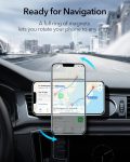 ESR for MagSafe Car Mount Charger (HaloLock), 15W Magnetic Wireless Car Charger, for MagSafe Car Charger, Air Vent Phone Holder for iPhone 15/14/13/12, with 36W QC 3.0 Fast Car Charger