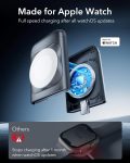 ESR 3 in 1 Charging Station for Apple MagSafe Charger Stand for iPhone & [Certified] Portable Apple Watch Charger, Travel Charger for Multiple Devices iPhone 15/14/13/12 & Watch & AirPods, Black