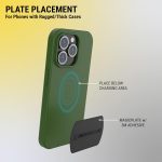 Scosche MAGRKI MagicMount Phone Replacement Plate Kit – for Magnetic Car Phone Mount Holder with Extra Strength Hold, Universal with All Devices, Black