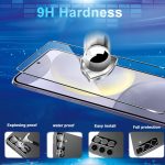 CWQZGUF Galaxy S24 Screen Protector [5+5 Pack] Camera Lens Protector, Fingerprint Unlock Support, HD Tempered Glass, Touch Sensitive, Anti Scratch, for Samsung S24 5G Glass Screen Protector
