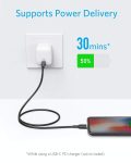Anker USB C to Lightning Cable [3ft MFi Certified] Powerline II for iPhone 13 13 Pro 12 Pro Max 12 11 X XS XR 8 Plus, AirPods Pro