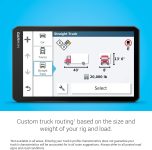 Garmin 010-02313-00 dezl OTR700, 7-inch GPS Truck Navigator, Easy-to-read Touchscreen Display, Custom Truck Routing and Load-to-dock Guidance