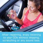 Maxell 190510 Disc Scratch Cleaner & Repair Kit for CD/DVD – Eliminates Disc Skipping & Sound Loss, Repairs Minor Scratches Quickly & Effectively – Repairs Up to 2 Discs – Easy to Use