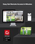 ZOSI H.265+ 5MP 3K Lite 8 Channel CCTV DVR Recorder, AI Human Vehicle Detection, Alert Push, Hybrid Capability 4-in-1(Analog/AHD/TVI/CVI) Full 1080p HD Surveillance DVR for Security Camera (1TB HDD)
