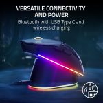 Razer Cobra Pro Wireless Gaming Mouse 10 Customizable Controls – Chroma RGB Lighting – 30K Optical Sensor – Gen-3 Switches – 2.4GHz, Bluetooth & USB Type C – Up to 170 Hr Battery – Black