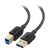 Cable Matters Long USB 3.0 Cable (USB 3 Cable, USB 3.0 A to B Cable) in Black, 10 ft