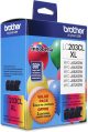 Brother Printer LC2033PKS Multi Pack Ink Cartridge, Cyan/Magenta/Yellow