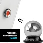 Nite Ize Original Steelie Dash Mount Kit – Magnetic Car Dash Mount for Smartphones (Packaging may vary)