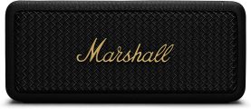 Marshall Emberton II Portable Bluetooth Speaker, Black & Brass