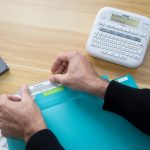 Brother P-Touch Label Maker, PTD220, Thermal, Inkless Printer for Home & Office Organization, Portable & Lightweight, QWERTY Keyboard, One-Touch Keys & 25 Pre-Set Label Templates Label Memory