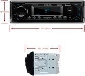BOSS Audio Systems 609UAB Multimedia Car Stereo – Single Din, Bluetooth Audio and Hands-Free Calling, Built-in Microphone, MP3 Player, No CD/DVD Player, USB Port, AUX Input, AM/FM Radio Receiver