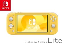 Nintendo Switch Lite – Yellow